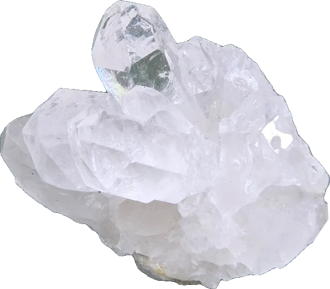Pingente de drusa de cristal de quartzo, peça única